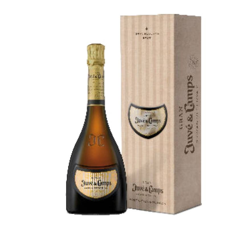 Box 1 bottle Gran Juvé & Camps Gran Reserva Brut Geschenk