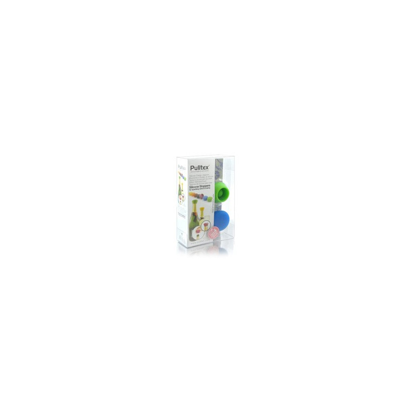 Pulltex siliconen stoppers voor cava (2 stuks) Accessoire