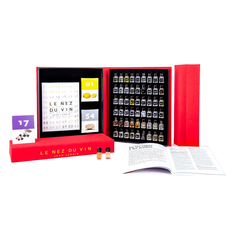 Le Nez du Vin Groot Boek 54 aroma's in het Engels Accessoire