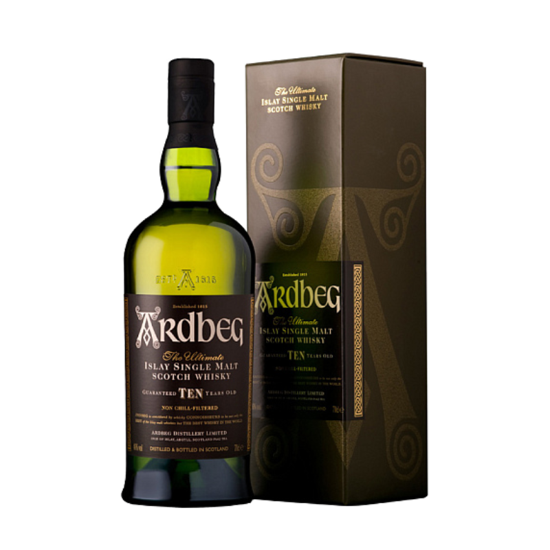 Ardbeg 10 Year Old Single Malt Scotch Whisky Geschenk