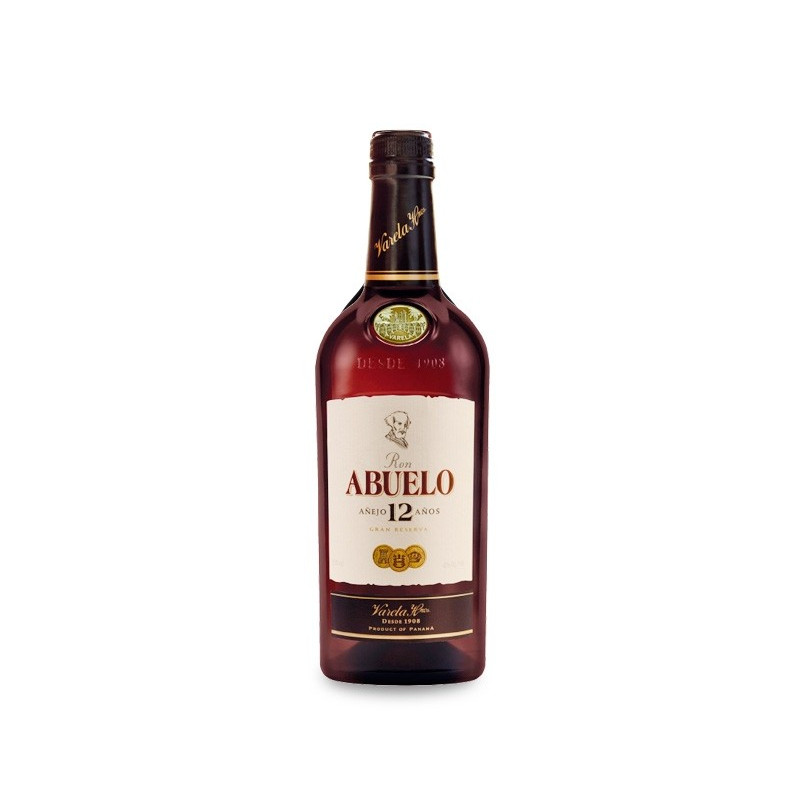 Ron Abuelo Añejo 12 Jaar  70 cl.