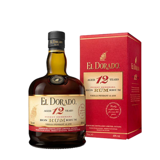 El Dorado 12 Jaar Rum  70 cl.