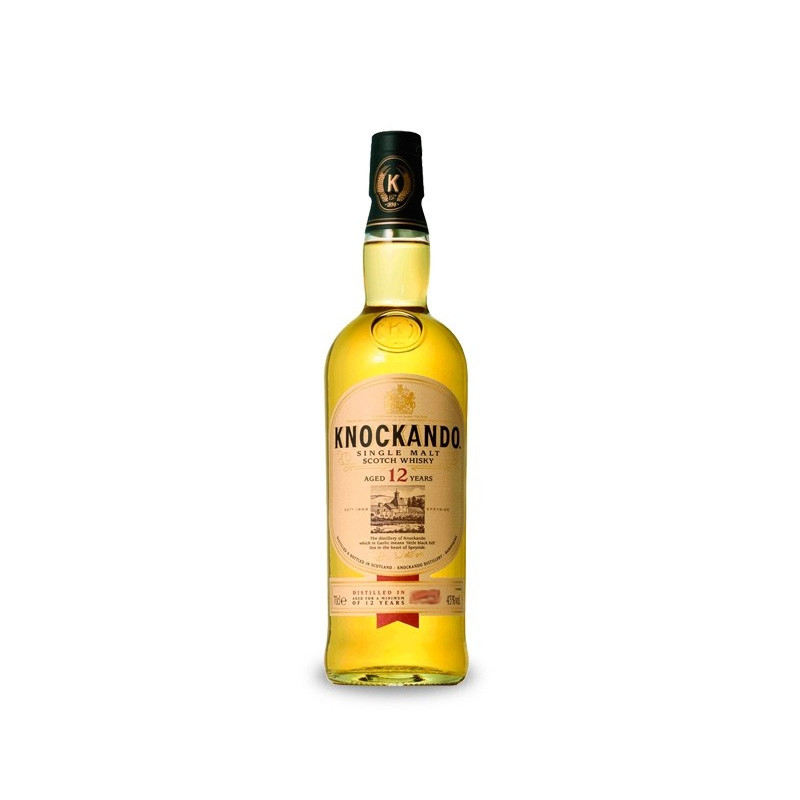 Knockando 12 Year Old Single Malt Scotch Whisky 70 cl.