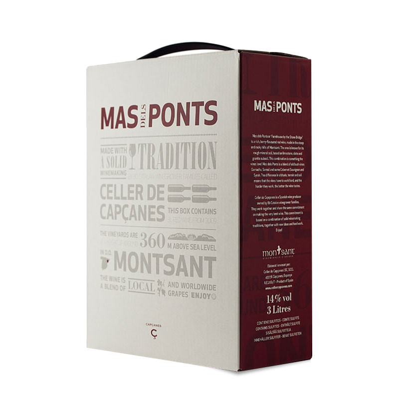Mas dels Ponts Zak in Doos 3 liter