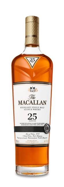 The Macallan 25 Year Old Sherry Oak Scotch Whisky . Koop whisky