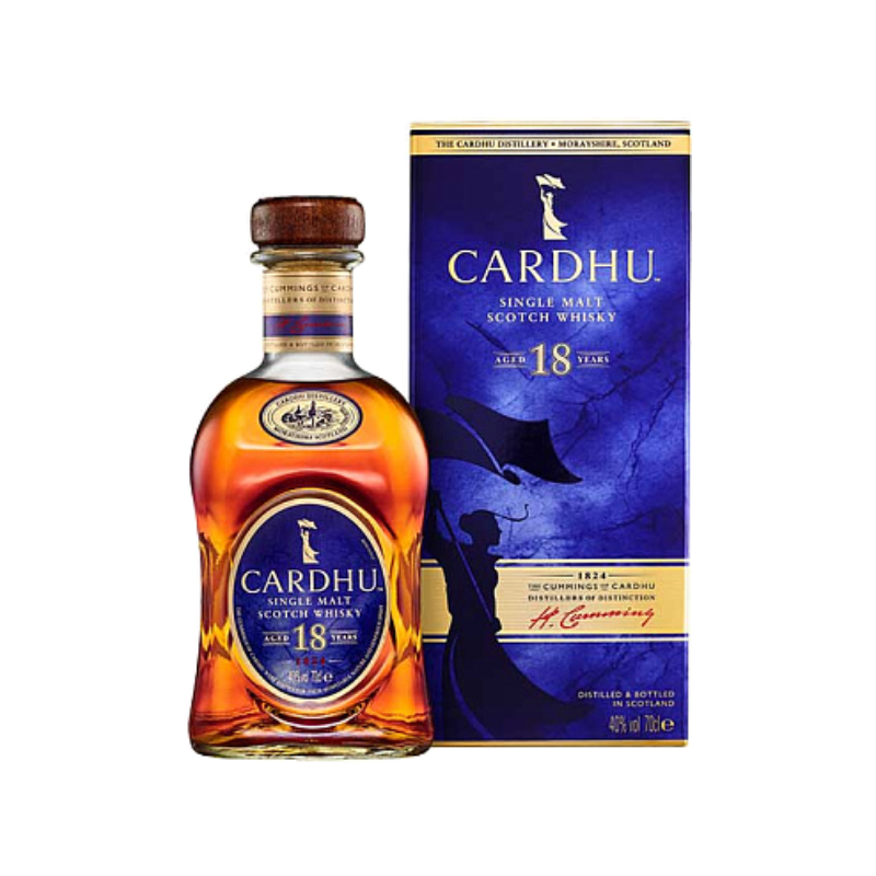 Cardhu 18 Year Old Single Malt Scotch Whisky Geschenk