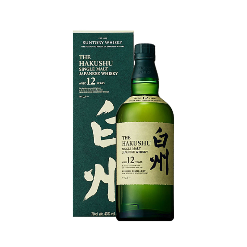 Hakushu 12 Year Old Japanese Single Malt Whisky Geschenk