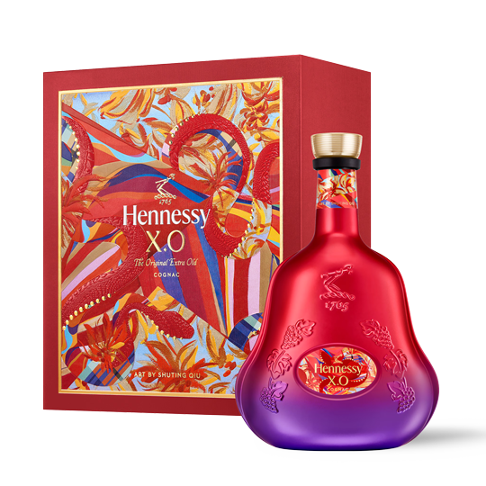 Hennessy X.O. ブランデー レッドボックス Hennessy X.O Chinese New Year Limited Edition. Koop cognac
