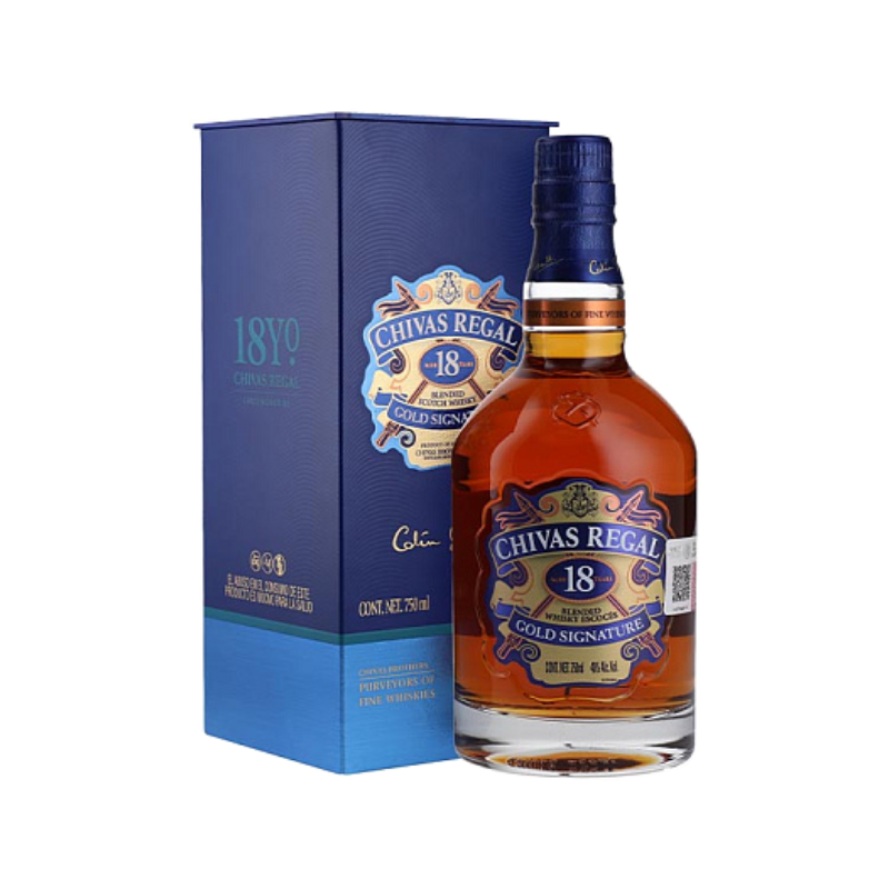 Chivas Regal 18 Year Old Blended Scotch Whisky Geschenk