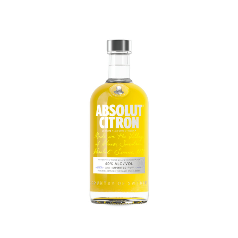 Absolut Citron Vodka 1 liter