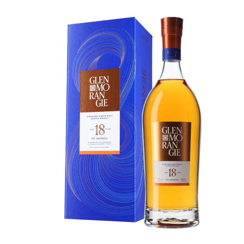 Glenmorangie 18 Year Old Single Malt Scotch Whisky Geschenk