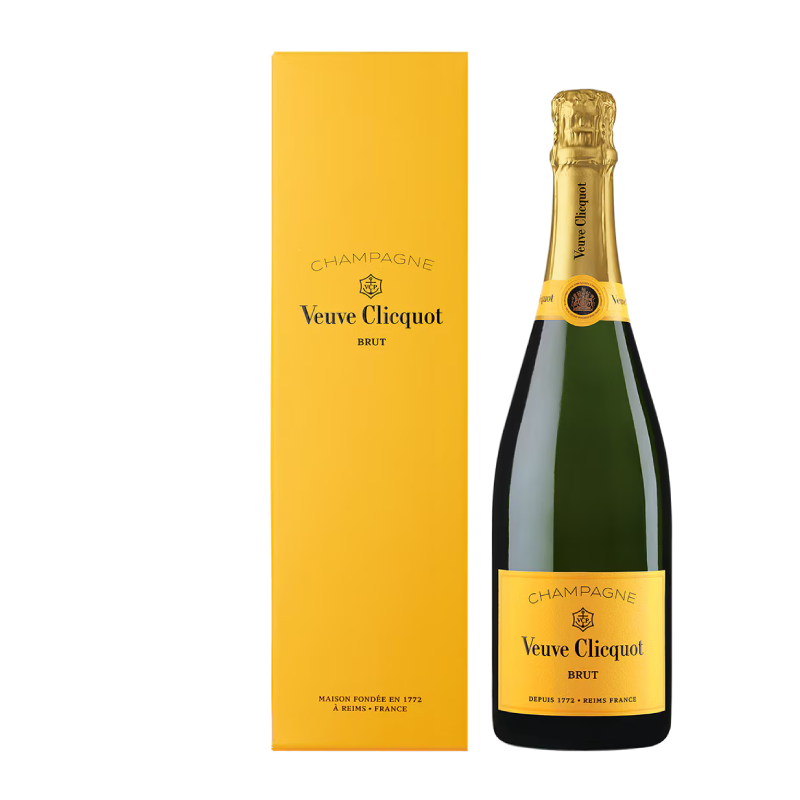 Etui 1 fles Veuve Clicquot Brut Yellow Label Geschenk