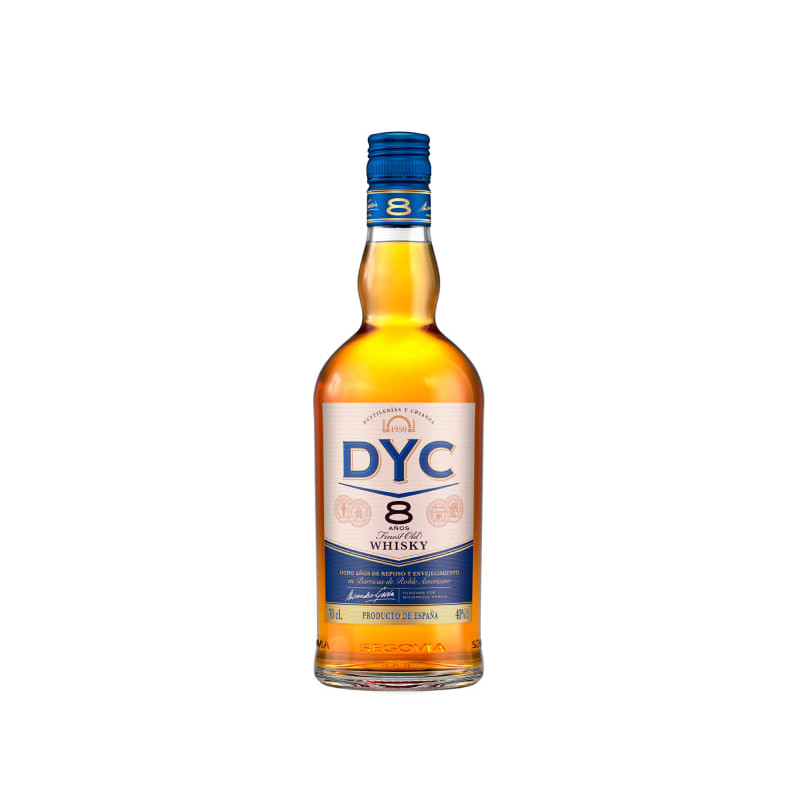 DYC 8 Year Old Whisky 70 cl.