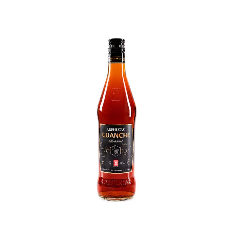 Ron Miel Arehucas Honey Rum Liqueur Guanche 70 cl.
