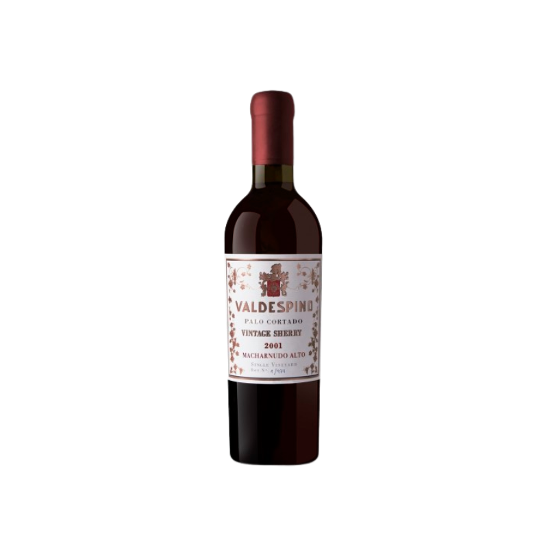 Valdespino Palo Cortado Vintage Sherry Macharnudo Alto Single Vineyard 37,5 cl. (3/8) 2001