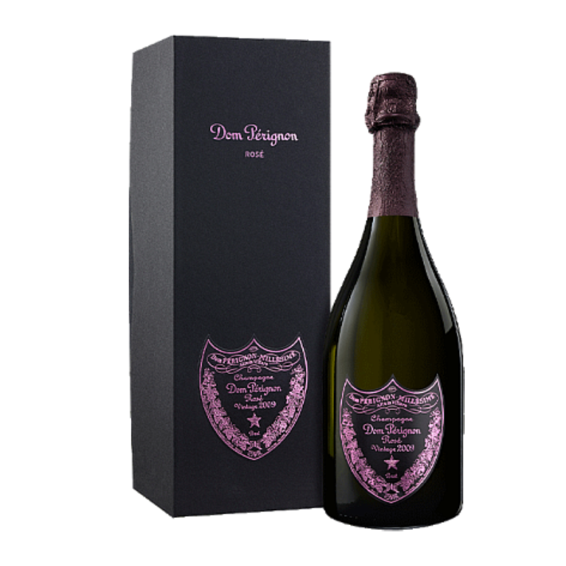 Etui 1 fles Dom Pérignon Rosé Vintage Geschenk 2009