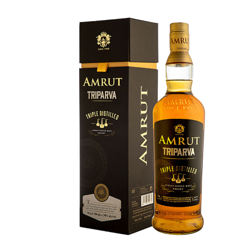 Amrut "Triparva" Triple Distilled Geschenk