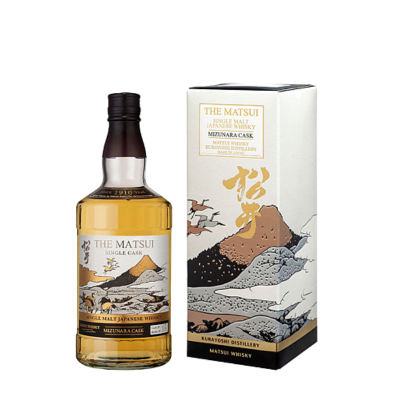 The Matsui Single Malt Mizunara Single Cask con Estuche 70 cl.
