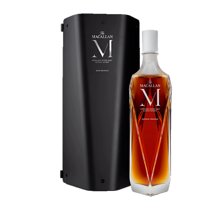 The Macallan M Decanter Release 2023 con Estuche Geschenk