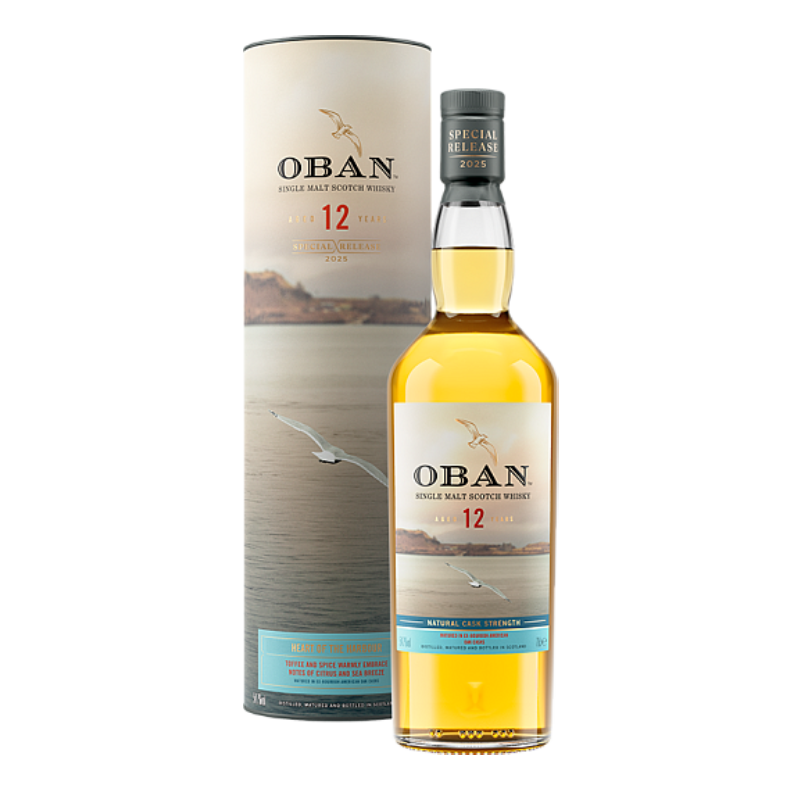 Oban 12 Years Old Special Release met geschenkdoos Geschenk 2025